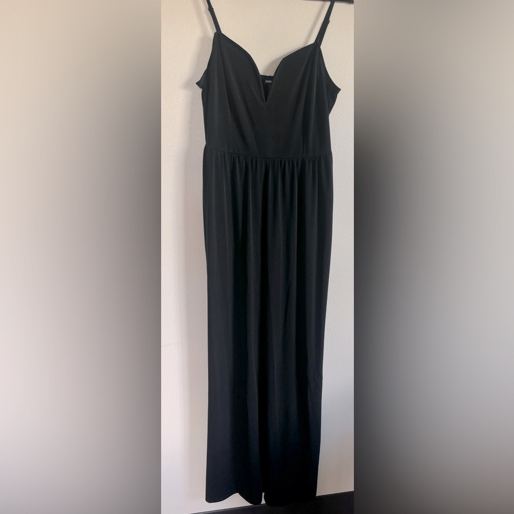 Express sleeveless jumpsuit